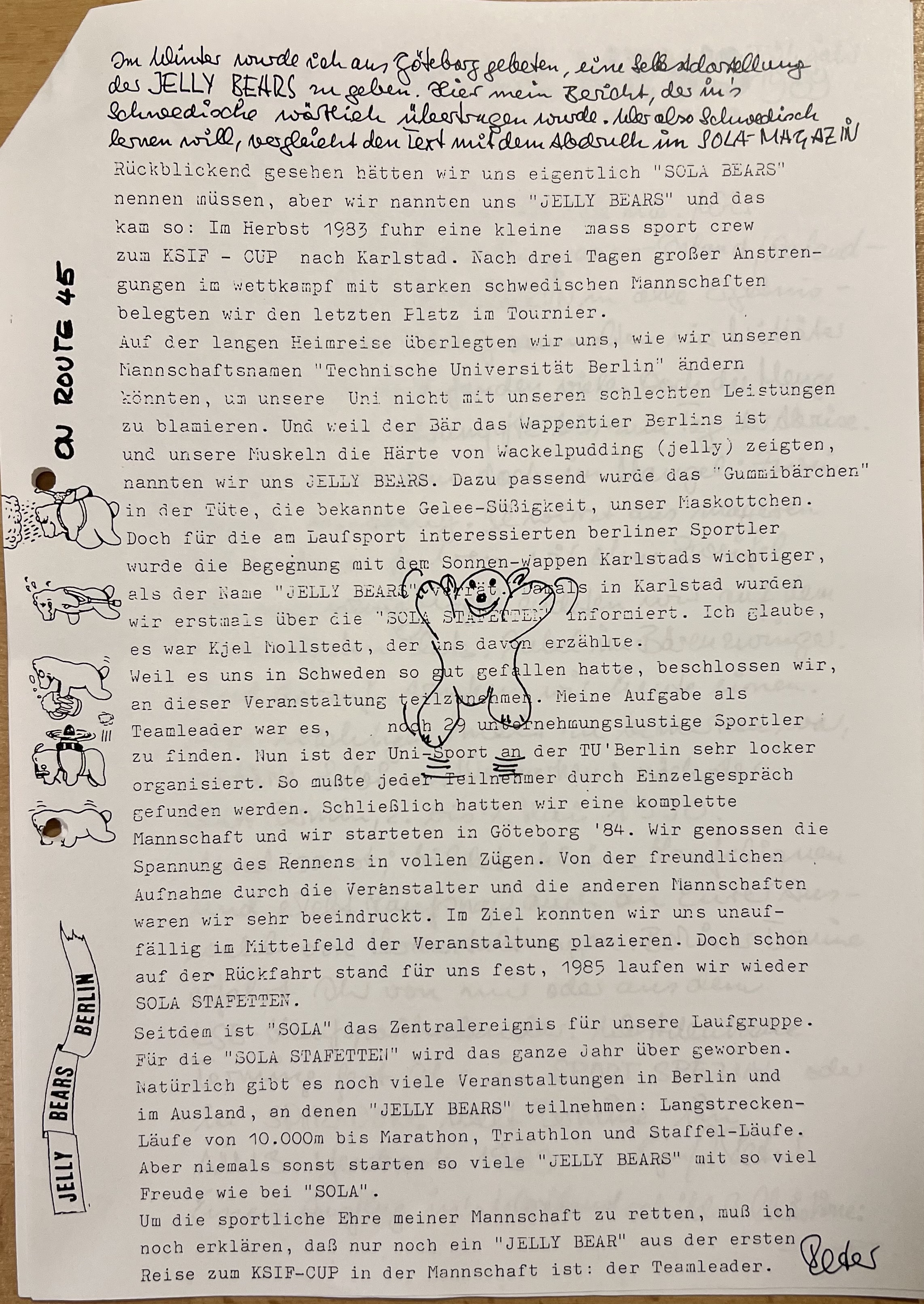 Geschichte der Jellybears